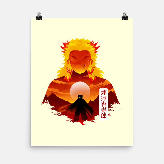 Flame Hashira-None-Matte-Poster-Dixie Z