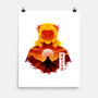 Flame Hashira-None-Matte-Poster-Dixie Z