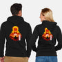 Flame Hashira-Unisex-Zip-Up-Sweatshirt-Dixie Z