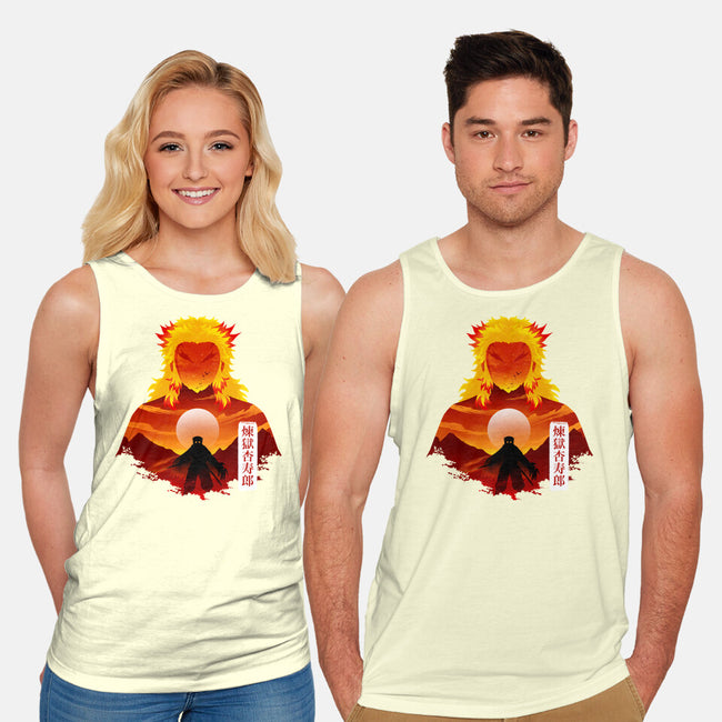 Flame Hashira-Unisex-Basic-Tank-Dixie Z