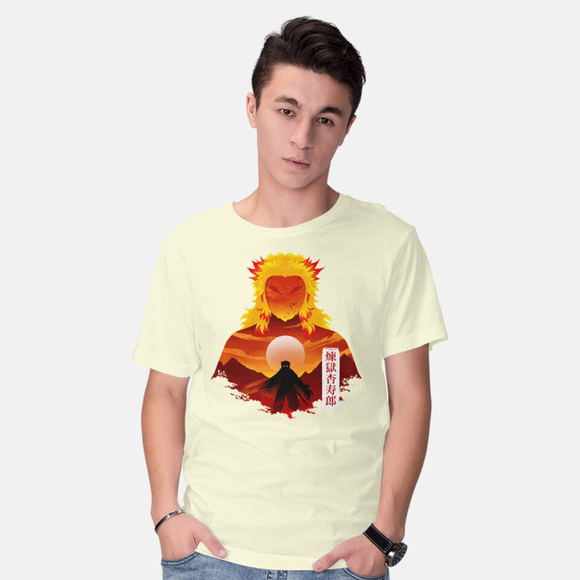 Flame Hashira-Mens-Basic-Tee-Dixie Z