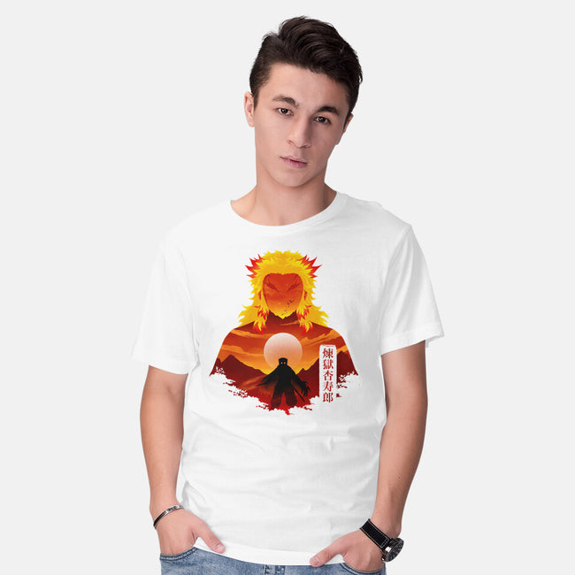 Flame Hashira-Mens-Basic-Tee-Dixie Z
