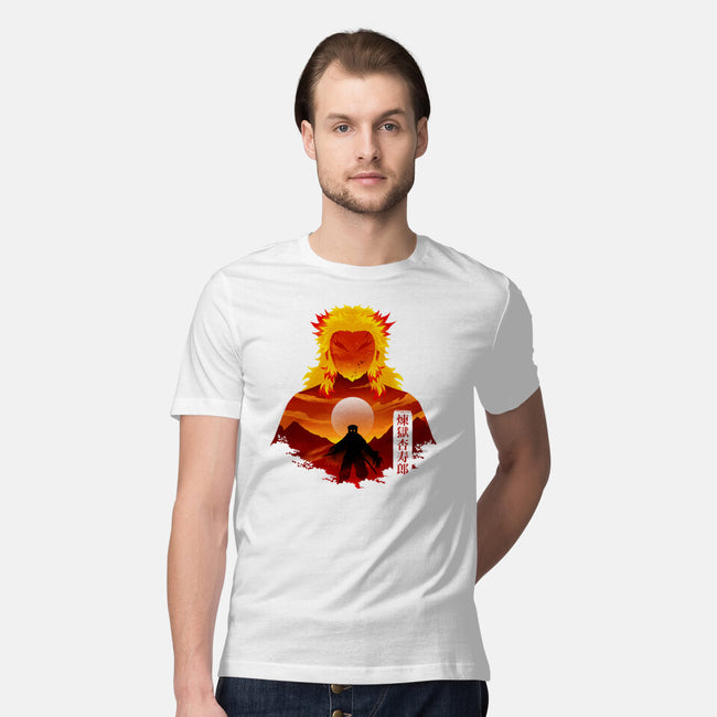 Flame Hashira-Mens-Premium-Tee-Dixie Z