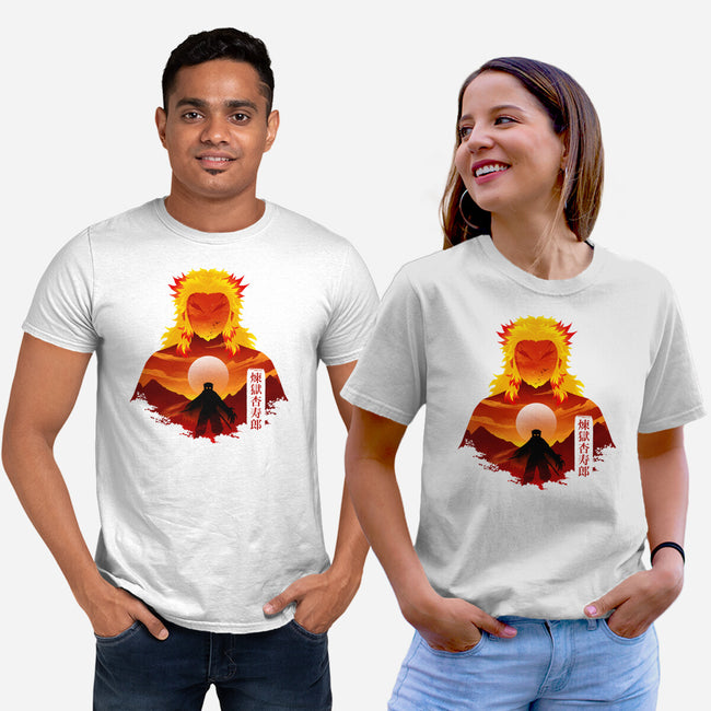 Flame Hashira-Unisex-Basic-Tee-Dixie Z