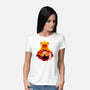 Flame Hashira-Womens-Basic-Tee-Dixie Z