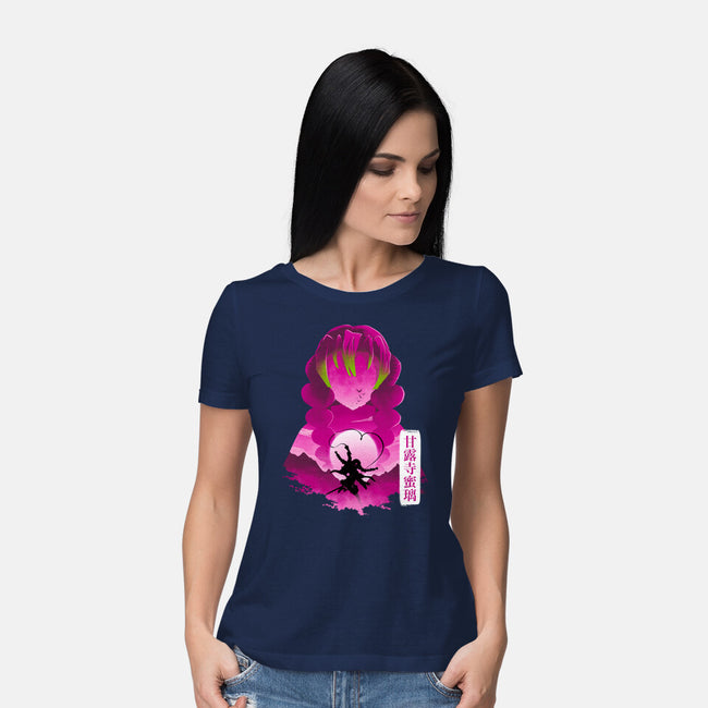 Love Hashira S-Womens-Basic-Tee-Dixie Z