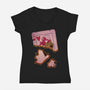 Remember It-Womens-V-Neck-Tee-jmcg