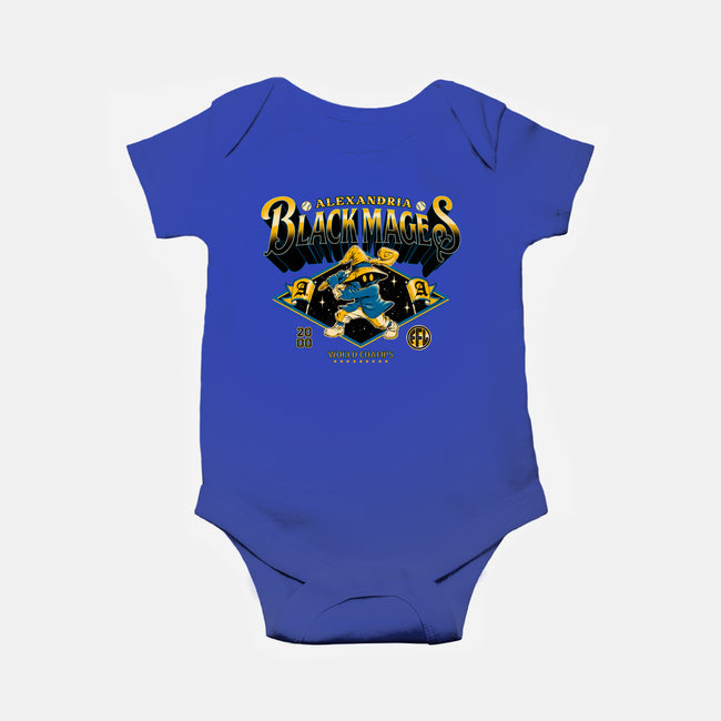 Go Black Mages-Baby-Basic-Onesie-Hafaell
