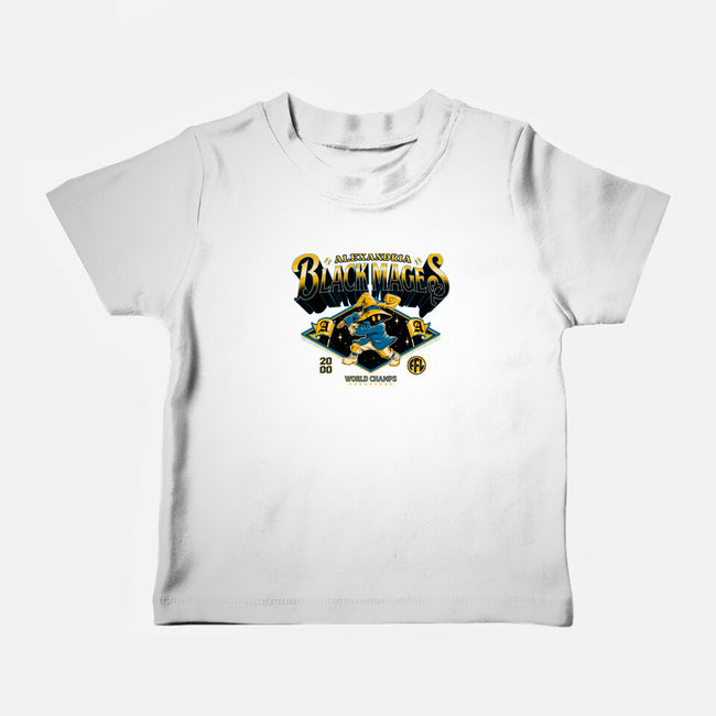Go Black Mages-Baby-Basic-Tee-Hafaell