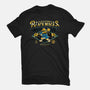 Go Black Mages-Womens-Fitted-Tee-Hafaell