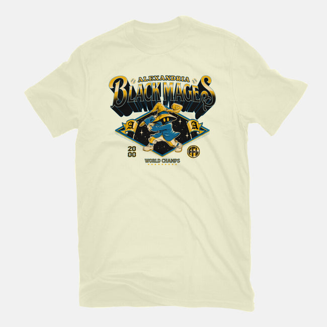 Go Black Mages-Mens-Premium-Tee-Hafaell