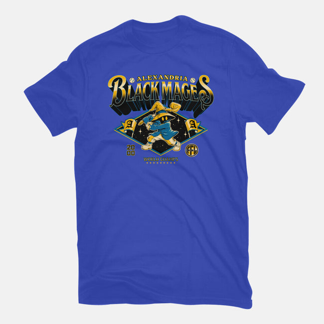 Go Black Mages-Womens-Fitted-Tee-Hafaell