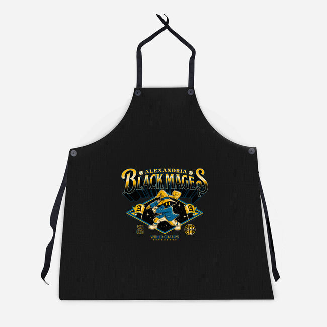 Go Black Mages-Unisex-Kitchen-Apron-Hafaell