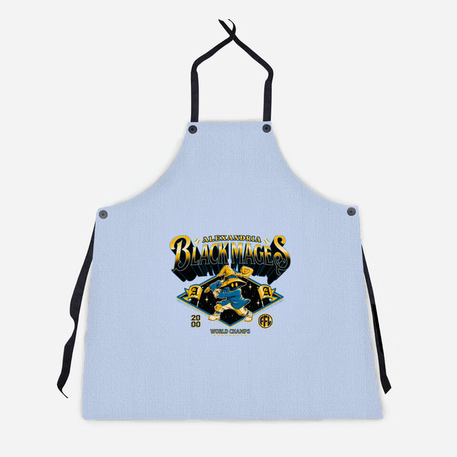 Go Black Mages-Unisex-Kitchen-Apron-Hafaell