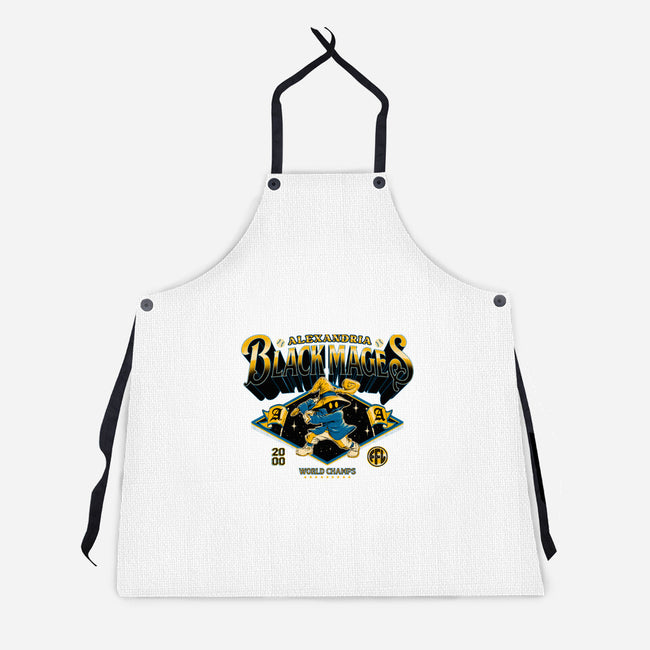 Go Black Mages-Unisex-Kitchen-Apron-Hafaell