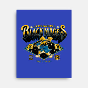 Go Black Mages-None-Stretched-Canvas-Hafaell