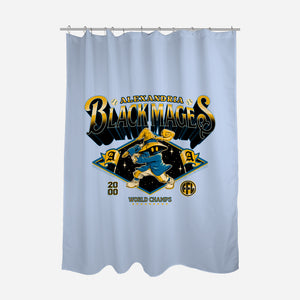 Go Black Mages-None-Polyester-Shower Curtain-Hafaell