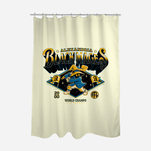 Go Black Mages-None-Polyester-Shower Curtain-Hafaell