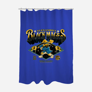 Go Black Mages-None-Polyester-Shower Curtain-Hafaell