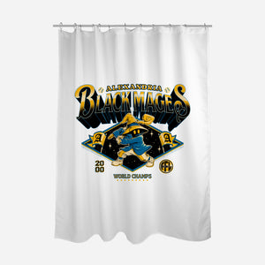 Go Black Mages-None-Polyester-Shower Curtain-Hafaell