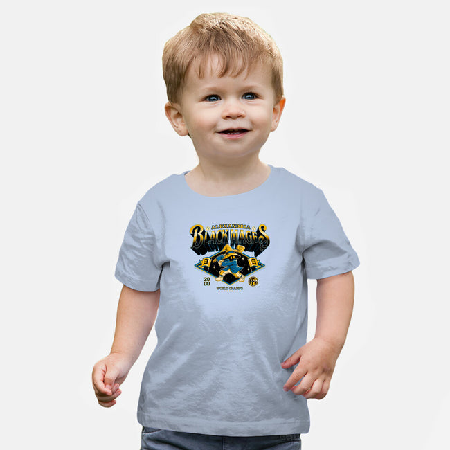 Go Black Mages-Baby-Basic-Tee-Hafaell
