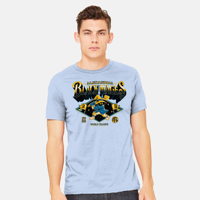 Go Black Mages-Mens-Heavyweight-Tee-Hafaell