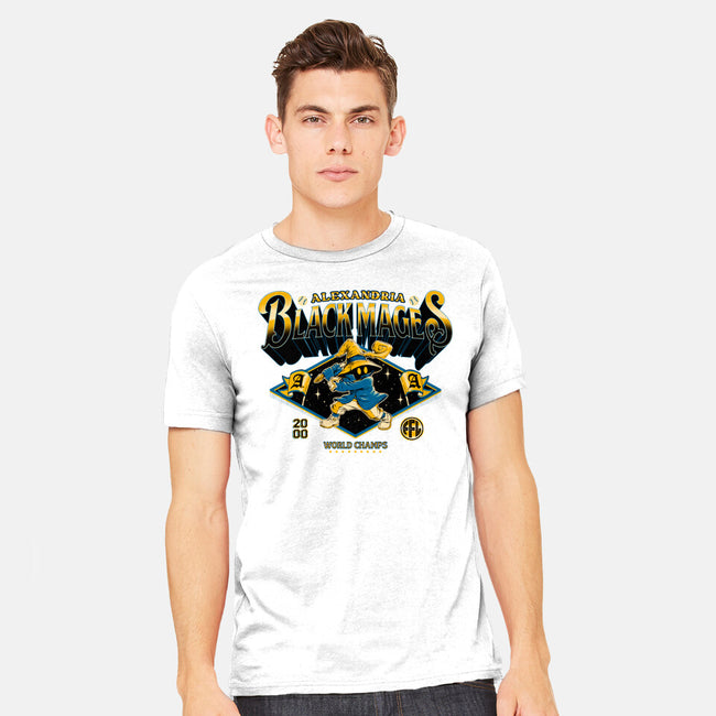 Go Black Mages-Mens-Heavyweight-Tee-Hafaell