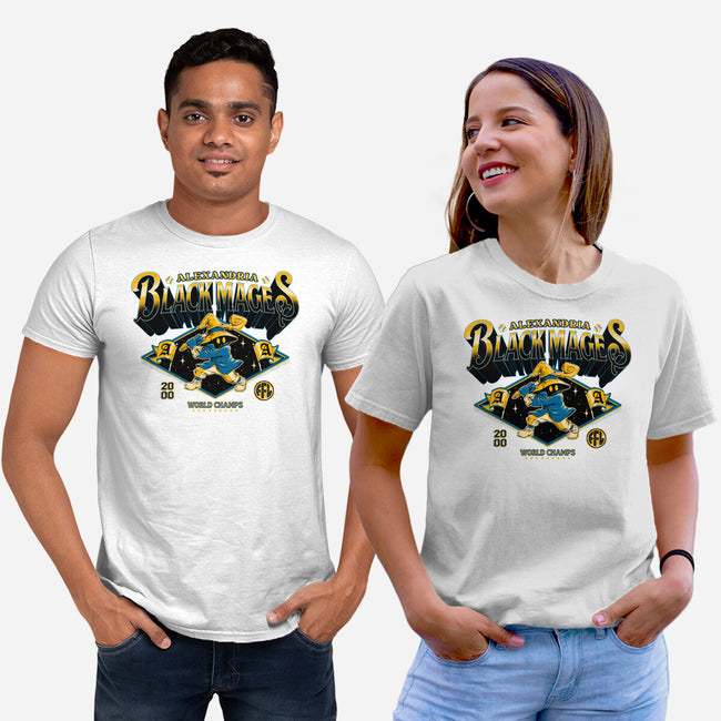 Go Black Mages-Unisex-Basic-Tee-Hafaell