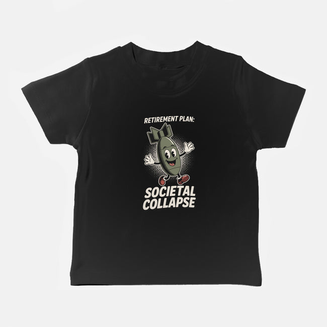 Retirement Plan-Baby-Basic-Tee-RoboMega