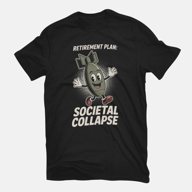 Retirement Plan-Womens-Fitted-Tee-RoboMega