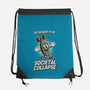 Retirement Plan-None-Drawstring-Bag-RoboMega
