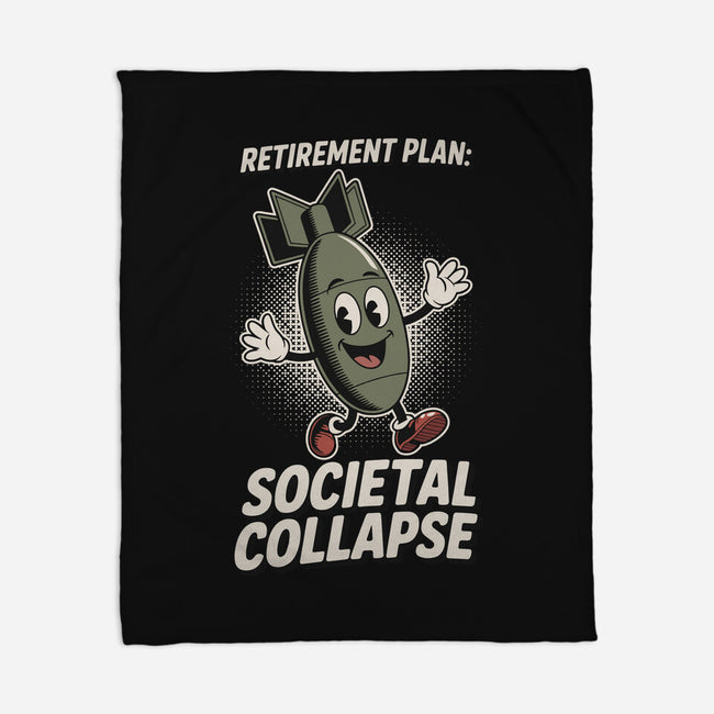 Retirement Plan-None-Fleece-Blanket-RoboMega
