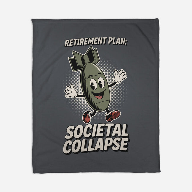 Retirement Plan-None-Fleece-Blanket-RoboMega