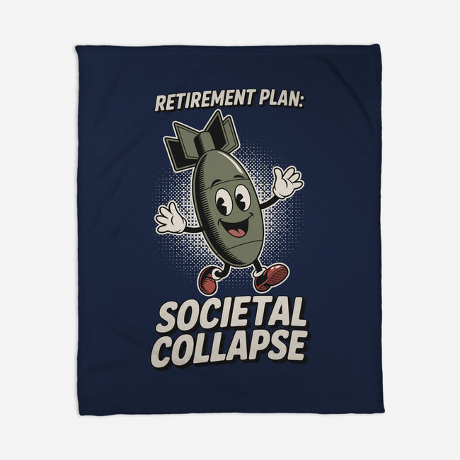 Retirement Plan-None-Fleece-Blanket-RoboMega