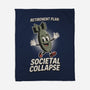 Retirement Plan-None-Fleece-Blanket-RoboMega
