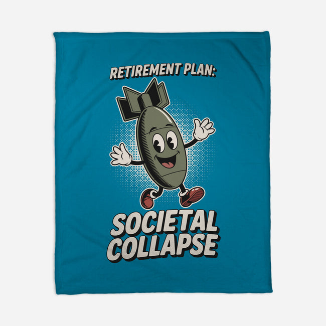 Retirement Plan-None-Fleece-Blanket-RoboMega