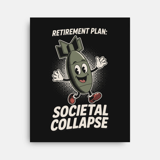 Retirement Plan-None-Stretched-Canvas-RoboMega
