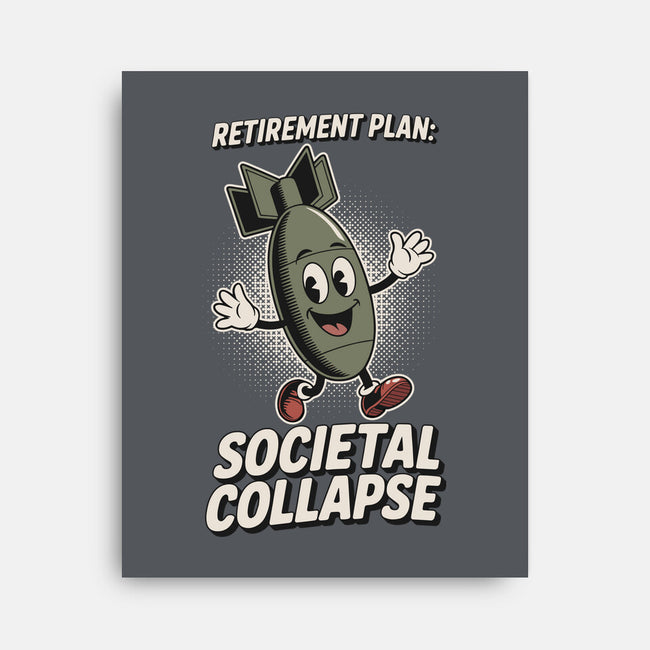 Retirement Plan-None-Stretched-Canvas-RoboMega