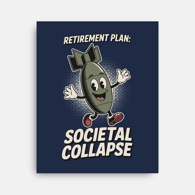 Retirement Plan-None-Stretched-Canvas-RoboMega