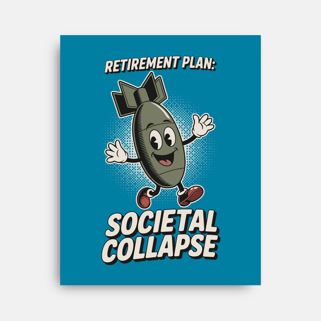 Retirement Plan-None-Stretched-Canvas-RoboMega