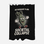 Retirement Plan-None-Polyester-Shower Curtain-RoboMega