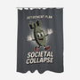 Retirement Plan-None-Polyester-Shower Curtain-RoboMega