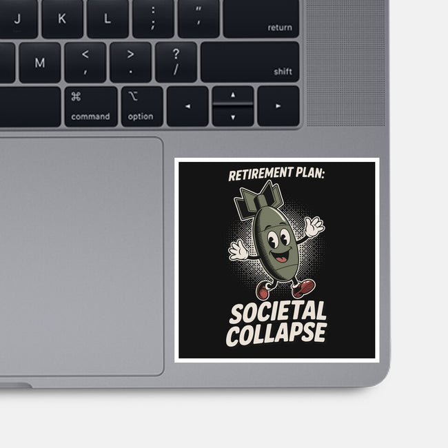 Retirement Plan-None-Glossy-Sticker-RoboMega