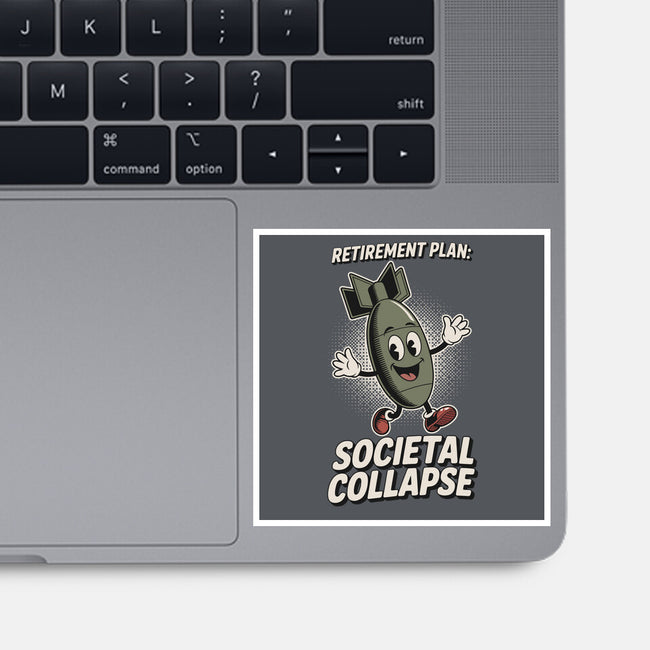 Retirement Plan-None-Glossy-Sticker-RoboMega