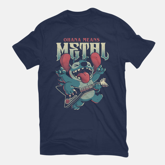Ohana Means Metal-Unisex-Basic-Tee-Arigatees