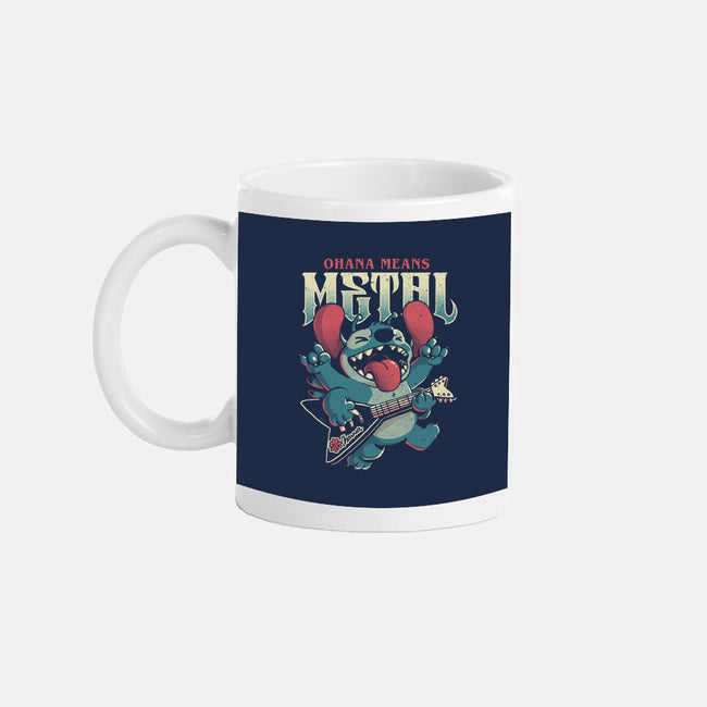 Ohana Means Metal-None-Mug-Drinkware-Arigatees