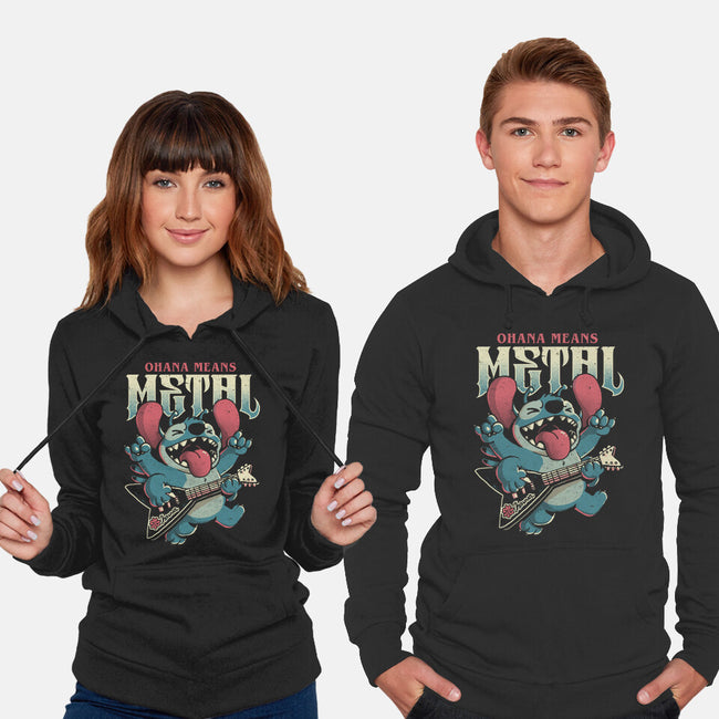 Ohana Means Metal-Unisex-Pullover-Sweatshirt-Arigatees