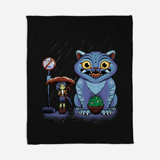 My Neighbor Derpy-None-Fleece-Blanket-Astrobot Invention