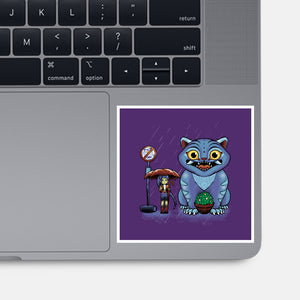 My Neighbor Derpy-None-Glossy-Sticker-Astrobot Invention
