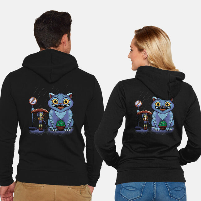 My Neighbor Derpy-Unisex-Zip-Up-Sweatshirt-Astrobot Invention